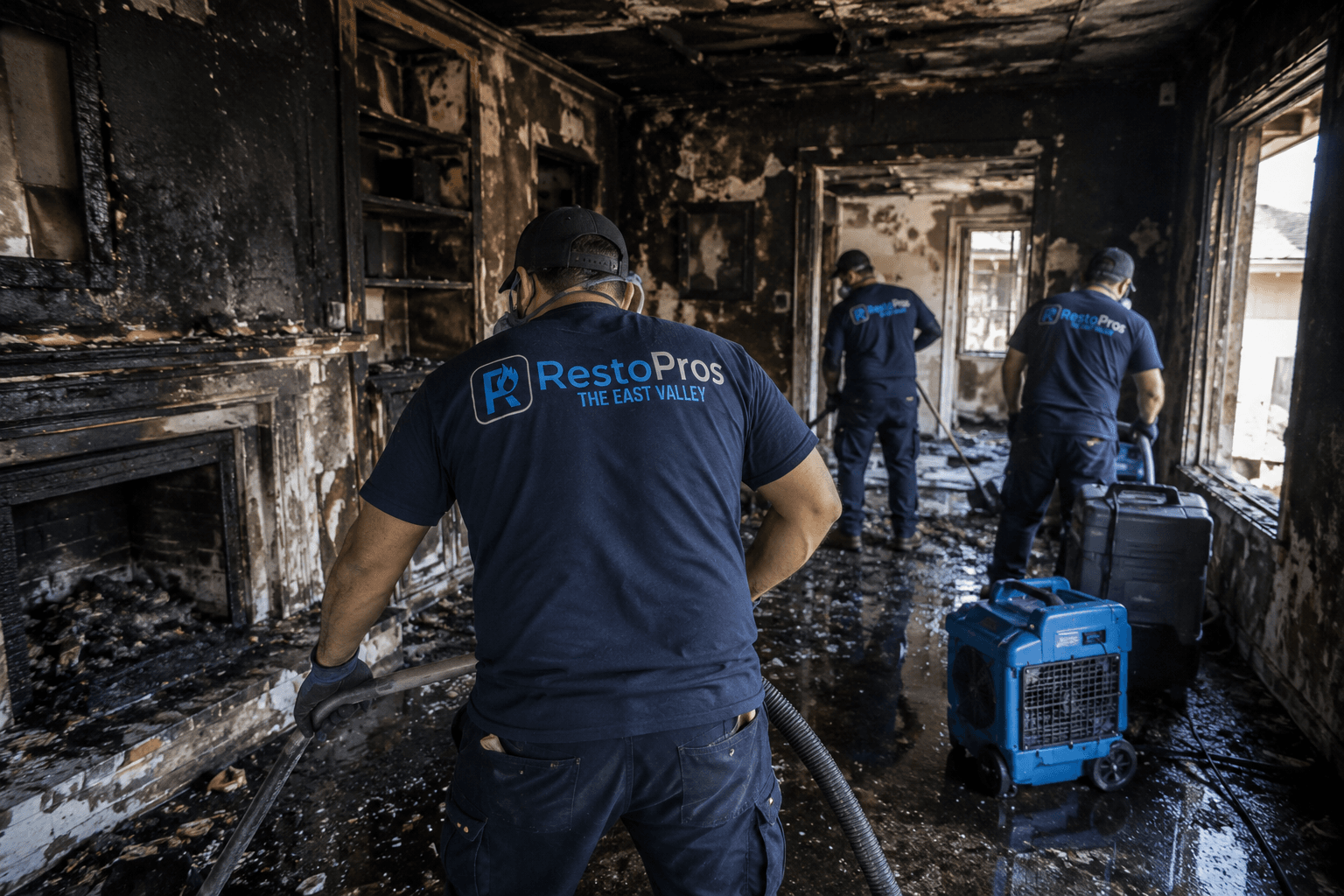 Fire and Smoke Damage Restoration